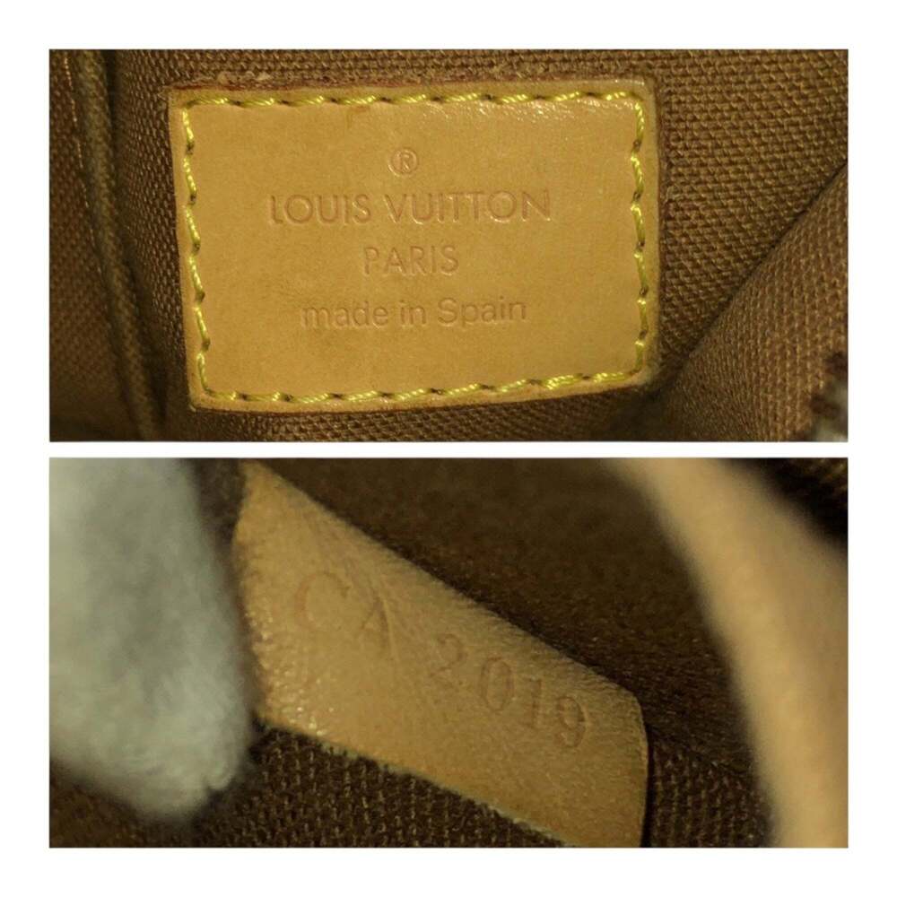 LOUIS VUITTON Authentic Brown Monogram Leather Shoulder Bag - Picture 4 of 10